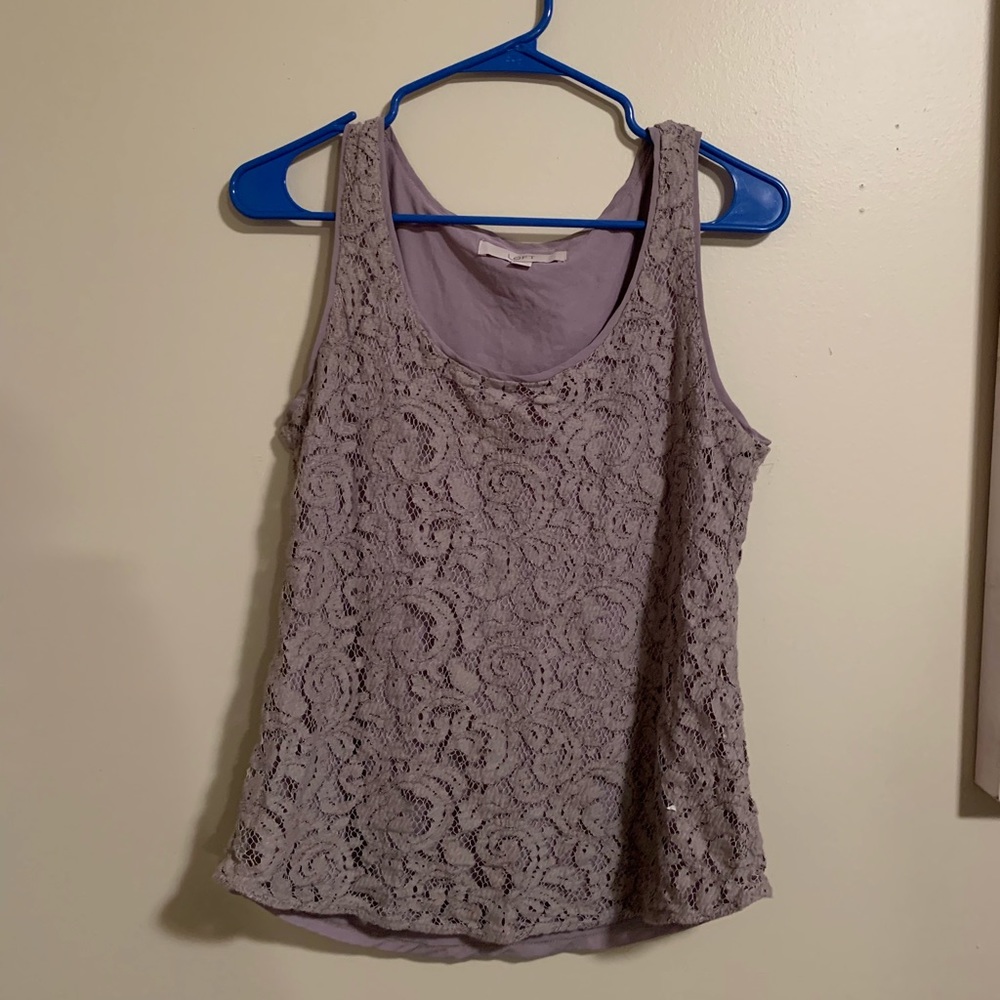 Loft lace tank